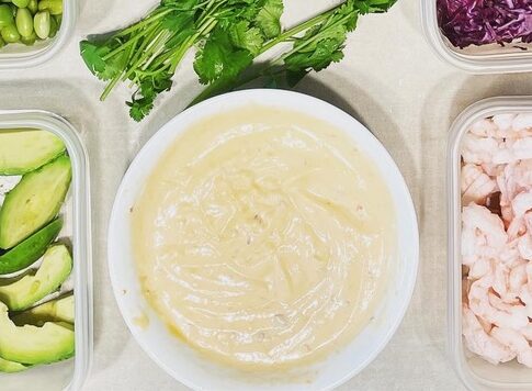 Mayonnaise épicée pour sushi