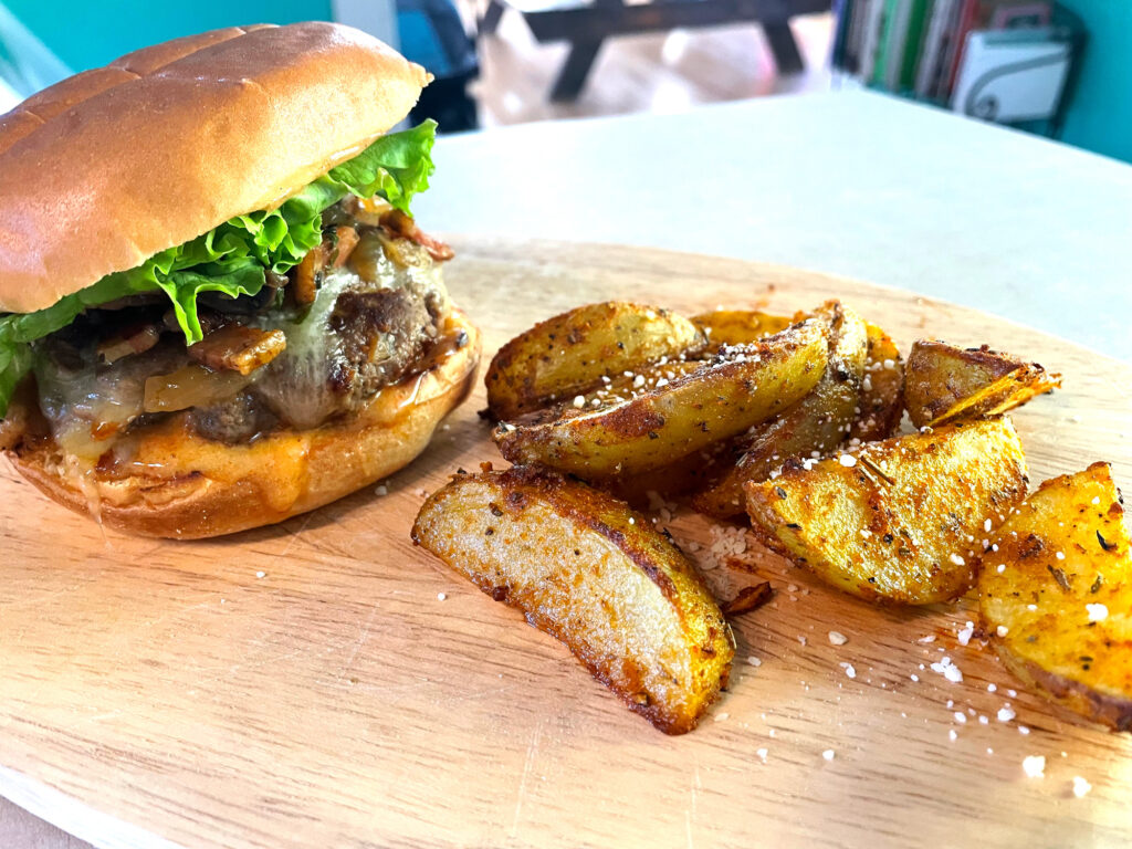 Burger au Jack Daniel's