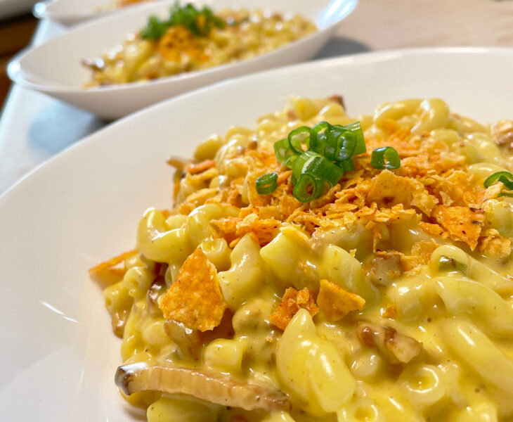 Mac n'cheese au bacon