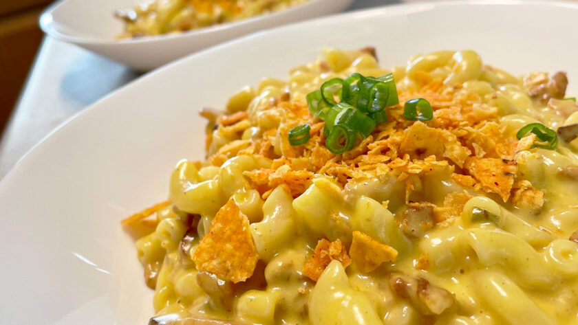 Mac n'cheese au bacon