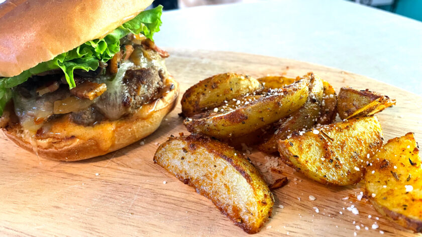 Burger au Jack Daniel's