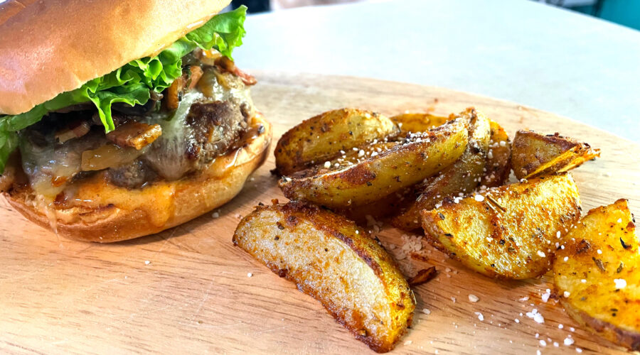 Burger au Jack Daniel's