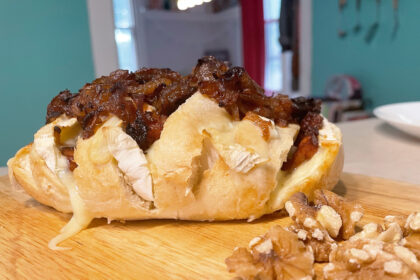 Miche au brie fondant