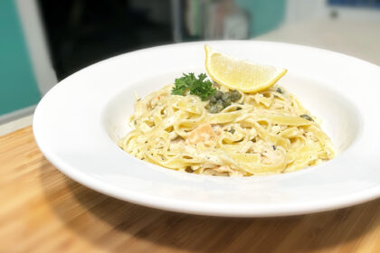 Tagliatelles au saumon