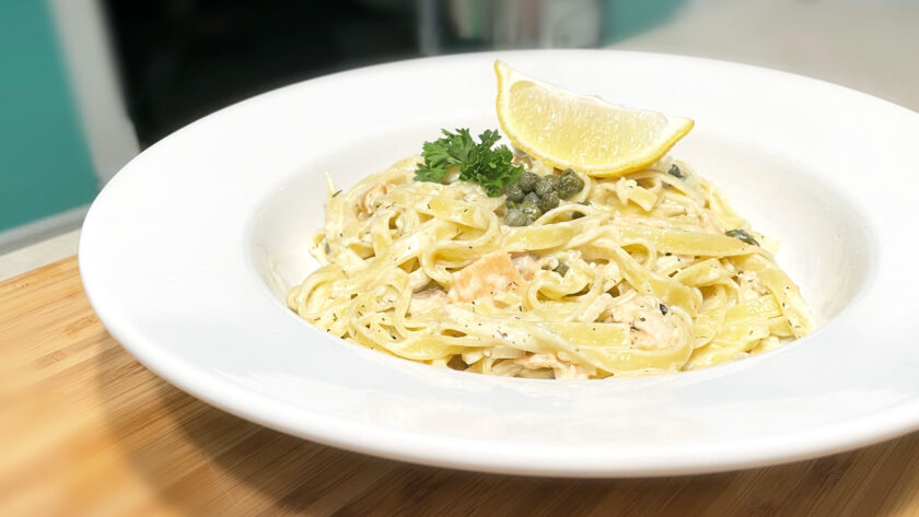 Tagliatelles au saumon